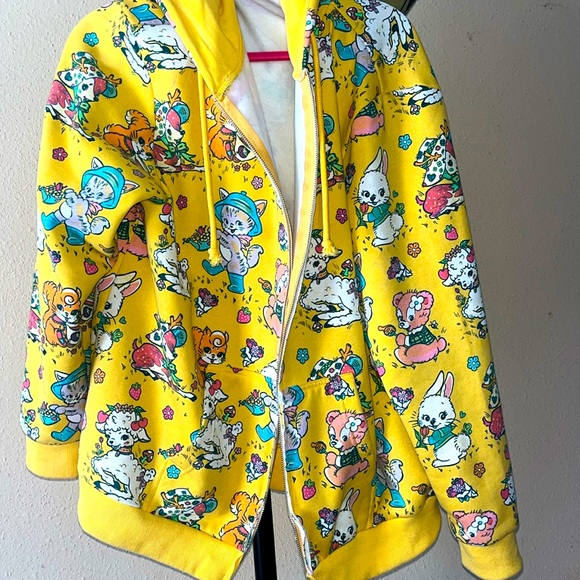 Sugar Thrillz Tops - DOLLS KILL OVERSIZED LAMB SWEATER